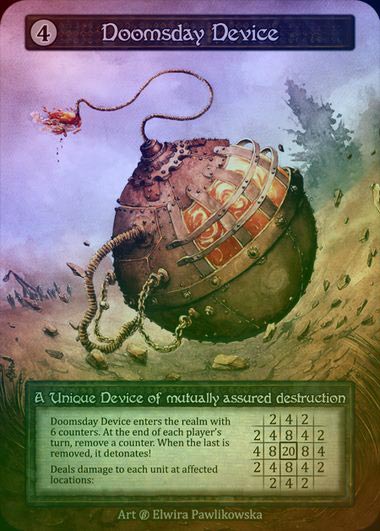 【FOIL】[Artifact] Doomsday Device [beta-Unique]